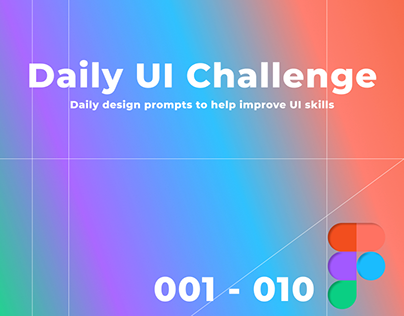 Daily UI Challenge 001-010