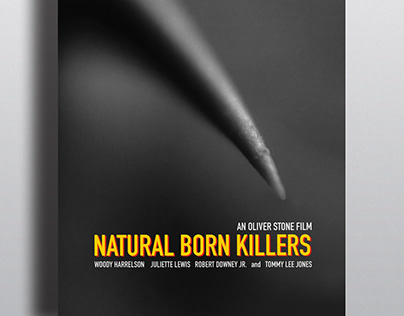Cartell alternatiu per al film Natural Born Killers