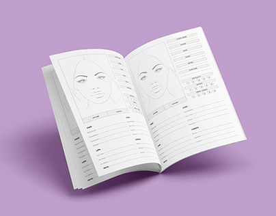 Makeup Charts Book | KDP Interior