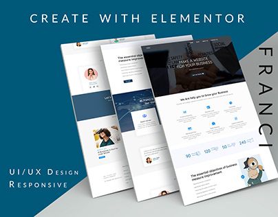 Create This Theme with Elementor - Franci- an Agency