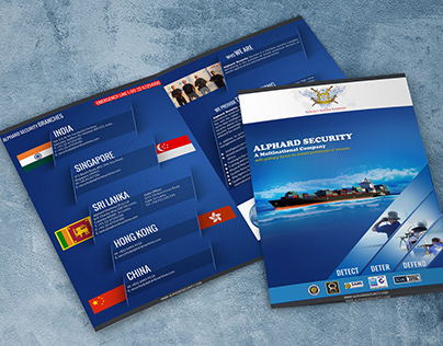 Brochure Design for Alphard Maritime Securies
