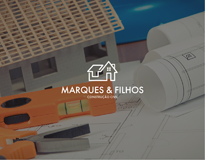 Marques & Filhos - Construction Logo