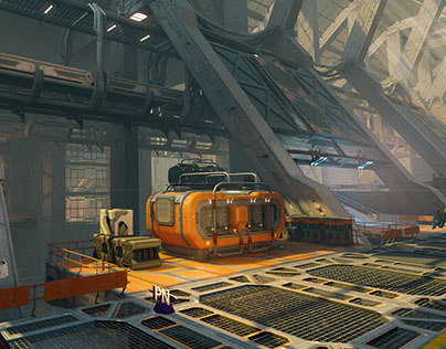Skyforge :Some Industrial Game Level