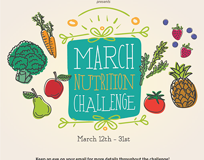 CENTERS March Nutrition Challenge