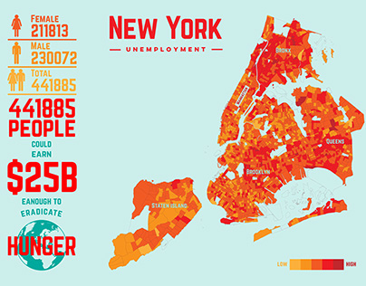 14 infographic maps that describe new york 
