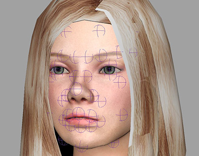 Character design (3d modeling): Angelica Diamond