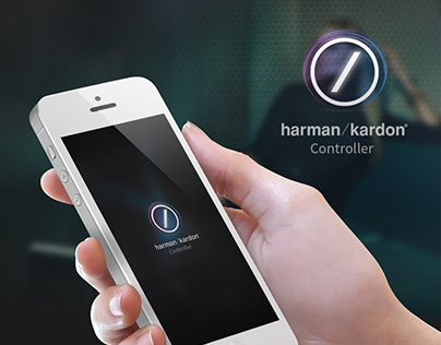 Haman Kardon Controller app - UI/UX Design Concept