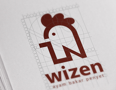 Wizen Grilled Chicken Brand Identity
