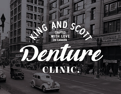 King and Scott Denture Clinic Rebrand