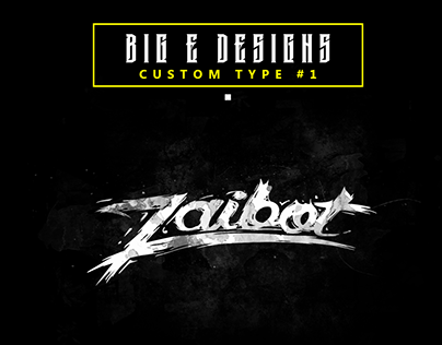 Big E Designs Custom Type #1