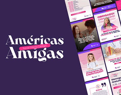 ONG Américas Amigas | Social Media Design