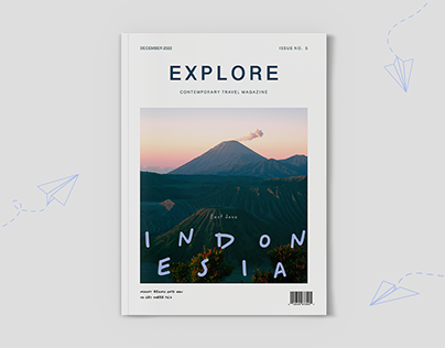 Explore - Contemporary Travel Magazine Concept