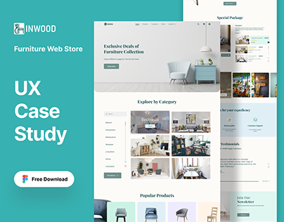 UX Case Study - Furniture eCommerce Website