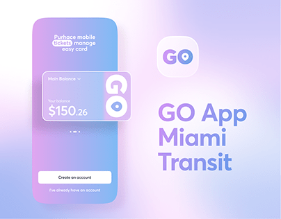 GO App Miami Transit / IOS / UI/UX