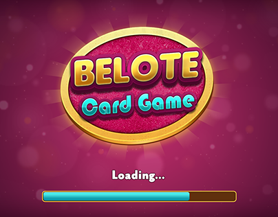 Belote card game Ui