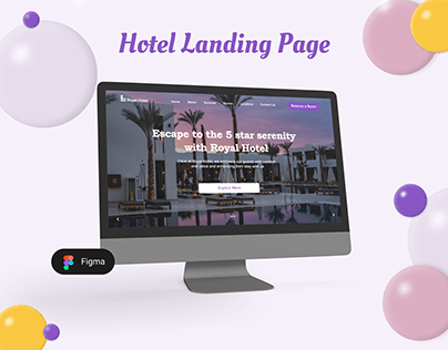 Hotel Landing Page