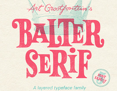 Balter Serif Font Family