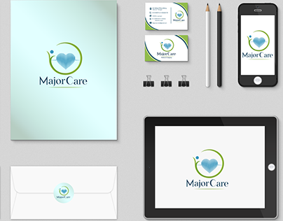 Major care )Medical Supplies company) identity