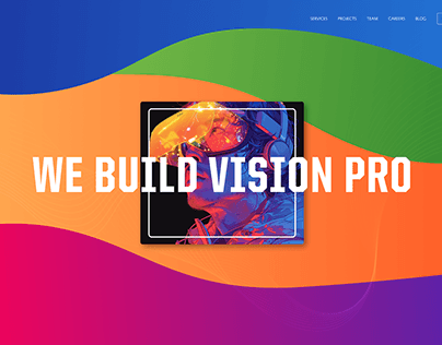 We Build Vision PRO Banner