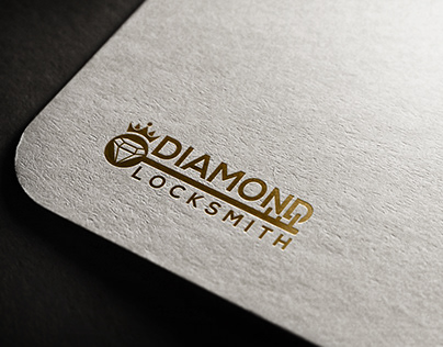 diamond locksmith logo