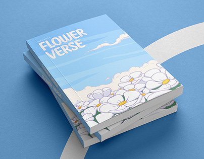 Flower Verse - Book cover design