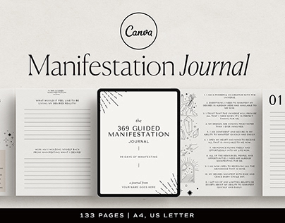 Manifestation Journal Template