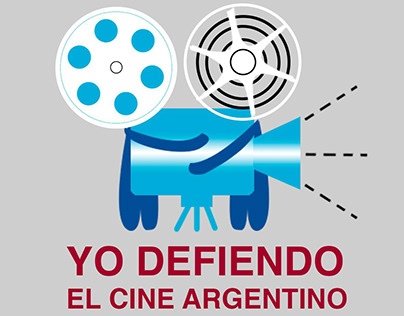 Diseño "Yo defiendo el cine argentino"