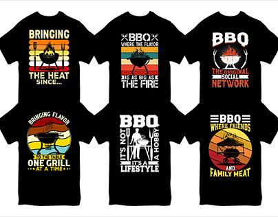 BBQ T-shirt Design