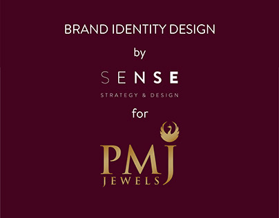 Brand Identity Design For PMJ Jewels by SENSE