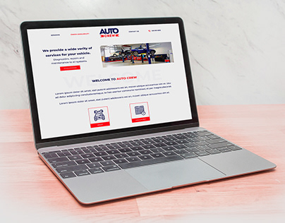 Auto Service Website Design