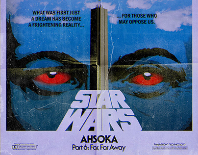 AHSOKA - Vintage Star Wars Posters