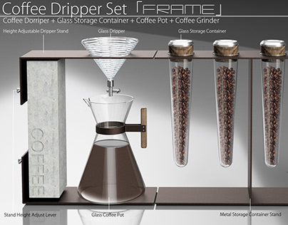 COFFEE DRIPPER SET [FRAME]