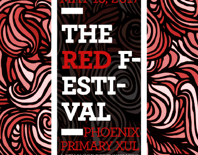 Poster Design RED FEST