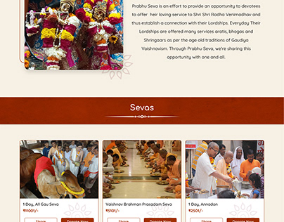 Prabhu Seva (Online Seva Donation)