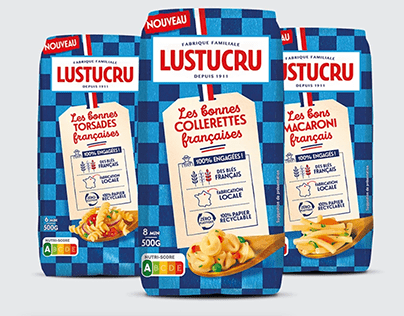 Lustucru - Papier 100% recyclable