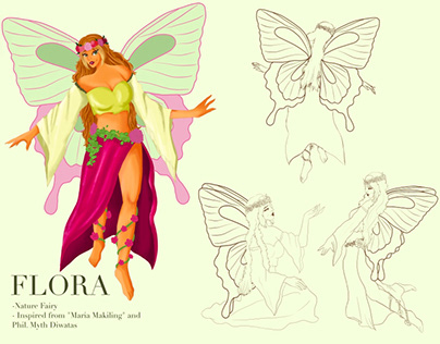 Flora - Philippine Mythology Inspired