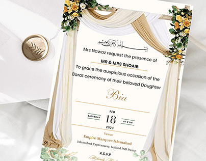 wedding invitation | wedding Invitation branding