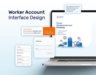 Worker Account Interface | UX/UI