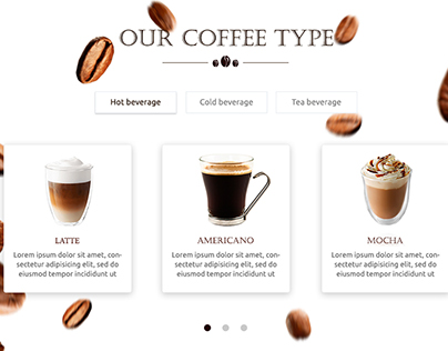 web site for Cafe cup of love