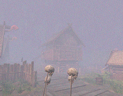 Adaptive music for horror game "Strange village"
