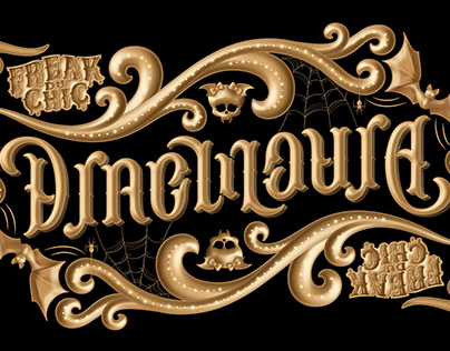 Monster High – Draculaura Ambigram Logo