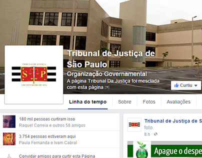 Gaia Creative | Social Media: Tribunal de Justiça de SP