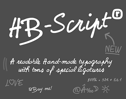 HB-Script font