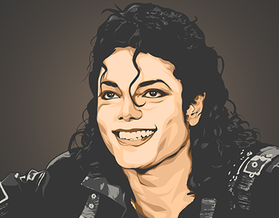 Michael Jackson Vector Vexel Art