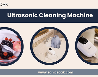 Sonic Soak - Ultrasonic Cleaning Machine