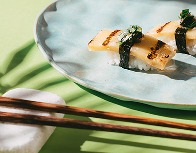 Kimidori – green sushi. branding