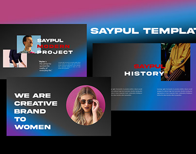SAYPUL - Creative Urban Presentation Template