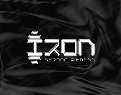 Iron Strong Fitness Brand Identity