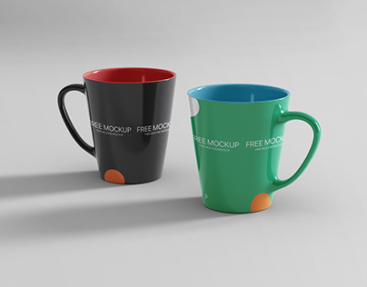 Free Mug PSD Mockup
