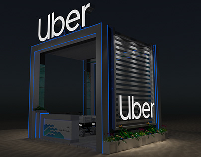 Uber Bus Beach Booth
